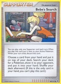 Bebe's Search - Rising Rivals - Pokemon card
