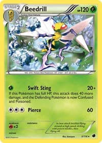 Beedrill - Plasma Freeze - Pokemon card
