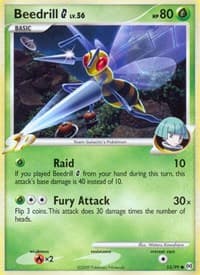 Beedrill G - Arceus - Pokemon card
