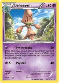 Beheeyem - Noble Victories - Pokemon card