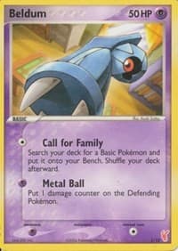 Beldum - EX Trainer Kit 2: Plusle & Minun - Pokemon card