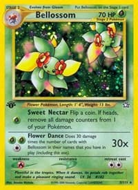 Bellossom - Neo Genesis - Pokemon card