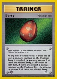 Berry - Neo Genesis - Pokemon card