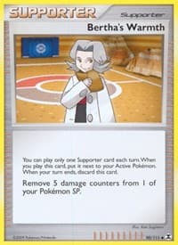 Bertha's Warmth - Rising Rivals - Pokemon card