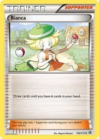 Bianca - Legendary Treasures - Pokemon card
