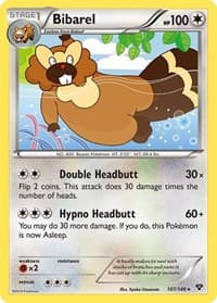 Bibarel - XY Base Set - Pokemon card