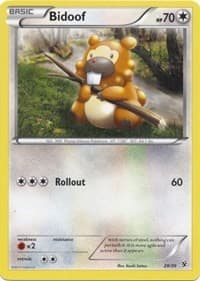 Bidoof - Kalos Starter Set - Pokemon card