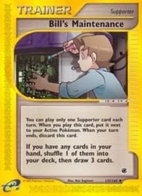 Bill's Maintenance - Expedition - Pokemon card