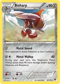 Bisharp - XY Base Set - Pokemon card