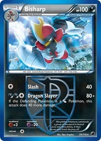 Bisharp (Team Plasma) (73) - Plasma Freeze - Pokemon card