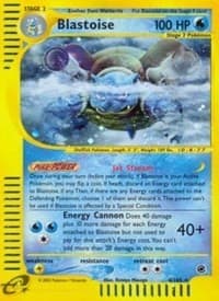 Blastoise (4) - Expedition - Pokemon card