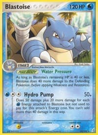 Blastoise - EX Crystal Guardians - Pokemon card