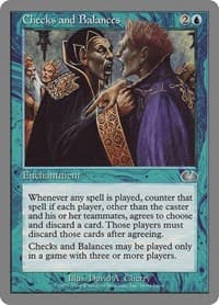 Checks and Balances - Unglued - Magic: The Gathering card