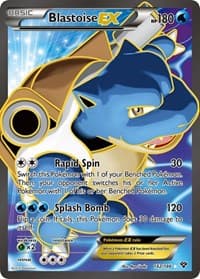 Blastoise EX (142 Full Art) - XY Base Set - Pokemon card