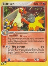 Blaziken - EX Ruby and Sapphire - Pokemon card