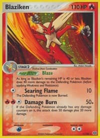Blaziken - EX Emerald - Pokemon card