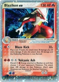 Blaziken ex - EX Team Magma vs Team Aqua - Pokemon card
