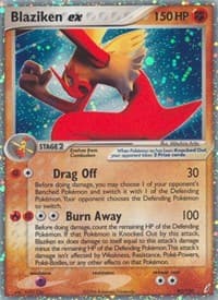 Blaziken ex - EX Crystal Guardians - Pokemon card