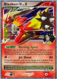 Blaziken FB Lv.X - Supreme Victors - Pokemon card