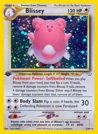 Blissey - Neo Revelation - Pokemon card
