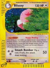Blissey (H6) - Aquapolis - Pokemon card