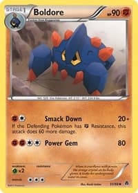 Boldore (51) - Emerging Powers - Pokemon card