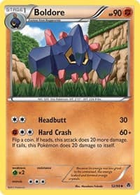 Boldore (52) - Emerging Powers - Pokemon card