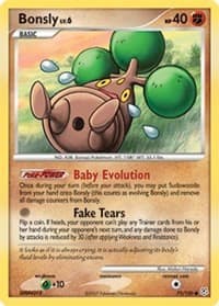 Bonsly - Diamond and Pearl - Pokemon card