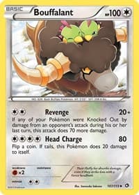 Bouffalant - Legendary Treasures - Pokemon card