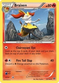 Braixen - XY Base Set - Pokemon card