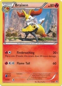 Braixen - Kalos Starter Set - Pokemon card