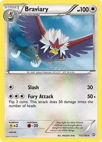 Braviary - Dragons Exalted - Pokemon card