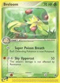 Breloom - EX Sandstorm - Pokemon card