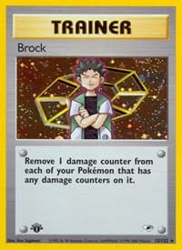 Brock (15) - Gym Heroes - Pokemon card