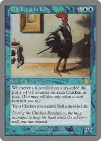 Chicken a la King - Unglued - Magic: The Gathering card