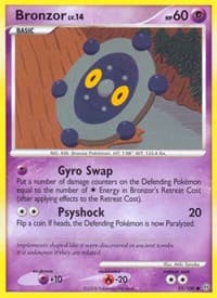 Bronzor - Stormfront - Pokemon card