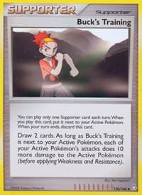 Buck's Training - Legends Awakened - Pokemon card