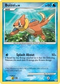 Buizel - Diamond and Pearl - Pokemon card