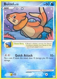 Buizel - Mysterious Treasures - Pokemon card