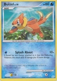 Buizel - DP Trainer Kit: Manaphy & Lucario - Pokemon card