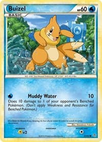 Buizel - Unleashed - Pokemon card