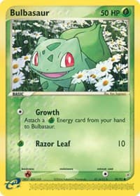 Bulbasaur - EX Team Magma vs Team Aqua - Pokemon card