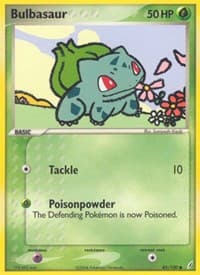 Bulbasaur - EX Crystal Guardians - Pokemon card