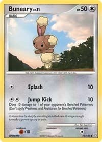 Buneary - Diamond and Pearl - Pokemon card