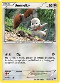 Bunnelby - XY Base Set - Pokemon card