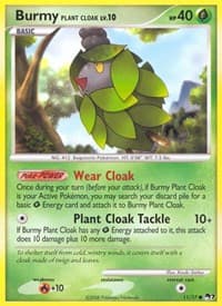 Burmy Plant Cloak - POP Series 7 - Pokemon card