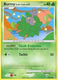 Burmy Plant Cloak - Arceus - Pokemon card