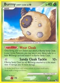 Burmy Sandy Cloak - POP Series 7 - Pokemon card