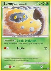 Burmy Sandy Cloak - Arceus - Pokemon card
