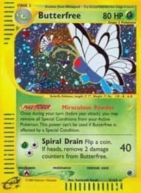 Butterfree (5) - Expedition - Pokemon card